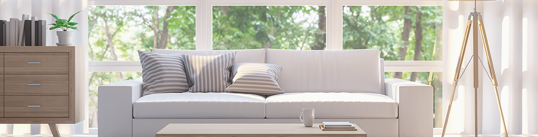 living room with couch