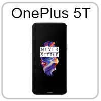 A picture of a oneplus 5t cell phone on a white background.