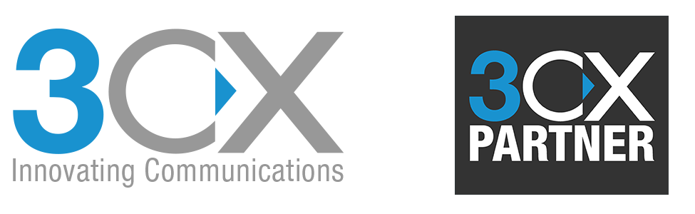 The 3CX logo with 