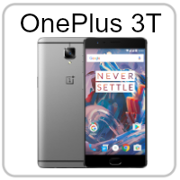 A picture of a oneplus 3t cell phone on a white background.