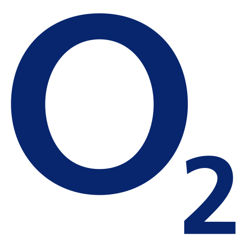 A blue circle with the letter o and the number 2 inside of it.