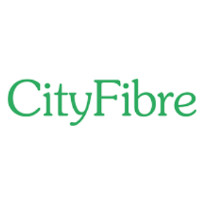 The CityFibre logo featuring the word