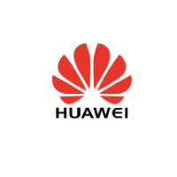 The red Huawei logo featuring a stylized flower icon above the brand name in black text against a white background.
