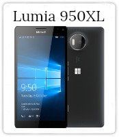 The lumia 950 xl is a microsoft phone with a windows 10 operating system.