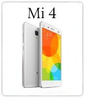 A picture of a xiaomi mi 4 smartphone on a white background.