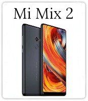 A picture of a xiaomi mi mix 2 cell phone.