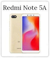 A picture of a redmi note 5a smartphone.