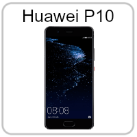 A picture of a huawei p10 phone on a white background.