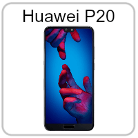 A picture of a huawei p20 phone with two hands on the screen.