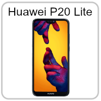 A picture of a huawei p20 lite phone with two hands on it.