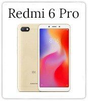 A picture of a redmi 6 pro cell phone.