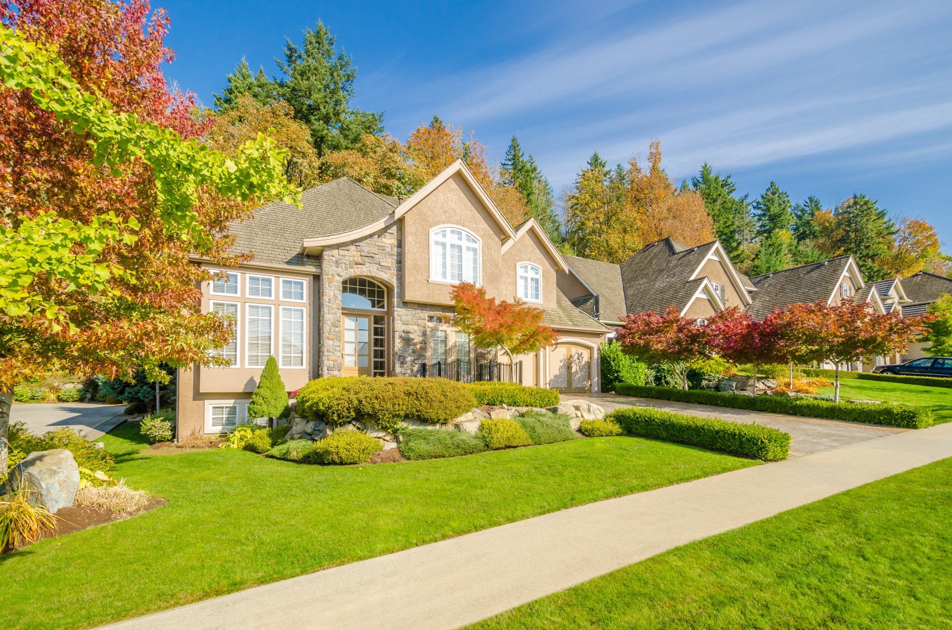Houses in Suburb — Perfect Neighbourhood in Louisville, KY