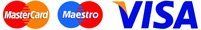 MASTERCARD VISA logos
