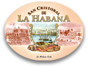 Un'etichetta per i sigari San Cristobal de la Habana