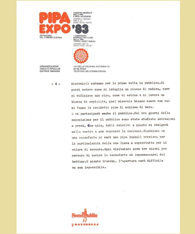 Un documento che riporta la dicitura 