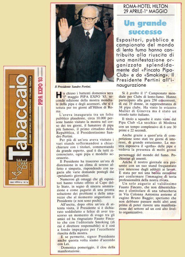 Un articolo di giornale su un grande successo con la foto di un uomo