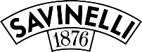 Un logo in bianco e nero per savinelli 1876 su uno sfondo bianco.