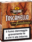 A box of toscano toscanello fondente cigarettes