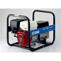 7,5 kW benzininis kintamos srovės generatorius SDMO HX 7500T-C 7,5 kW benzininis kintamos srovės generatorius SDMO HX 7500T-C