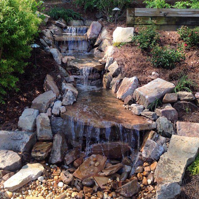Backyard Waterfall