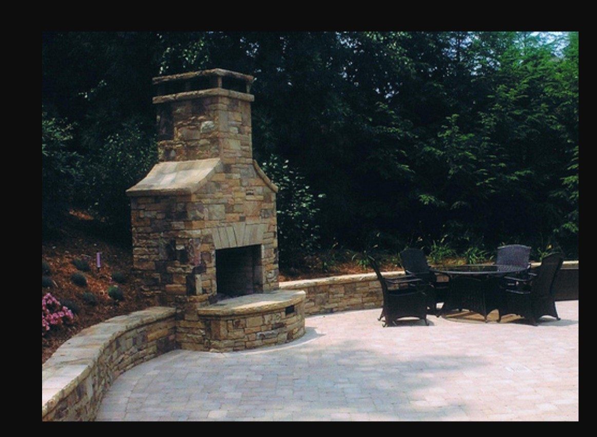 Outdoor Fireplace