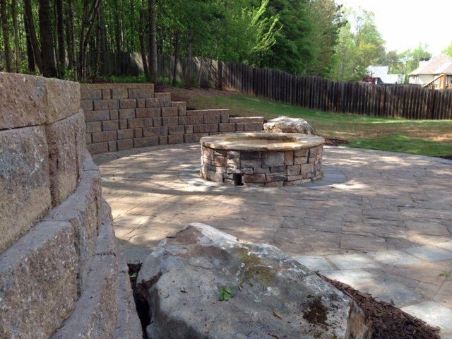 Firepit Installation