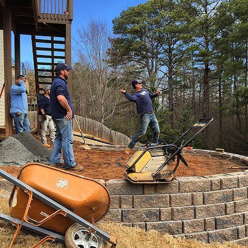 Hardscape project
