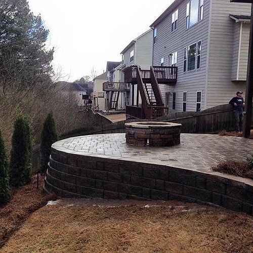 Hardscape project
