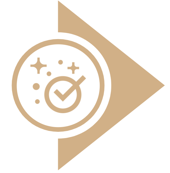Prevention Check Mark  Arrow