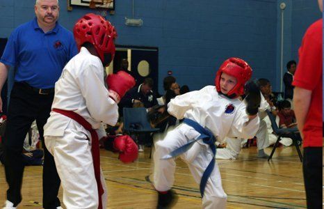 Karate fight