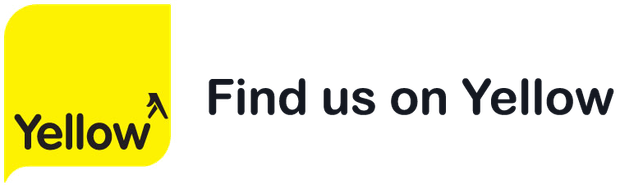 Find us on Yellow logo