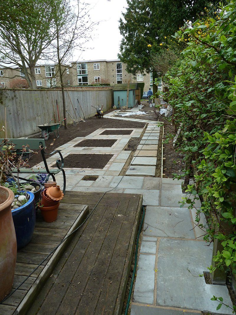 Backyard pathways