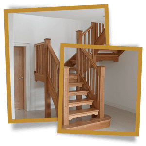 Architectural mouldings - Coleraine, Londonderry - Old Manse Joinery - staircase Architectural mouldings - Coleraine, Londonderry - Old Manse Joinery - staircase