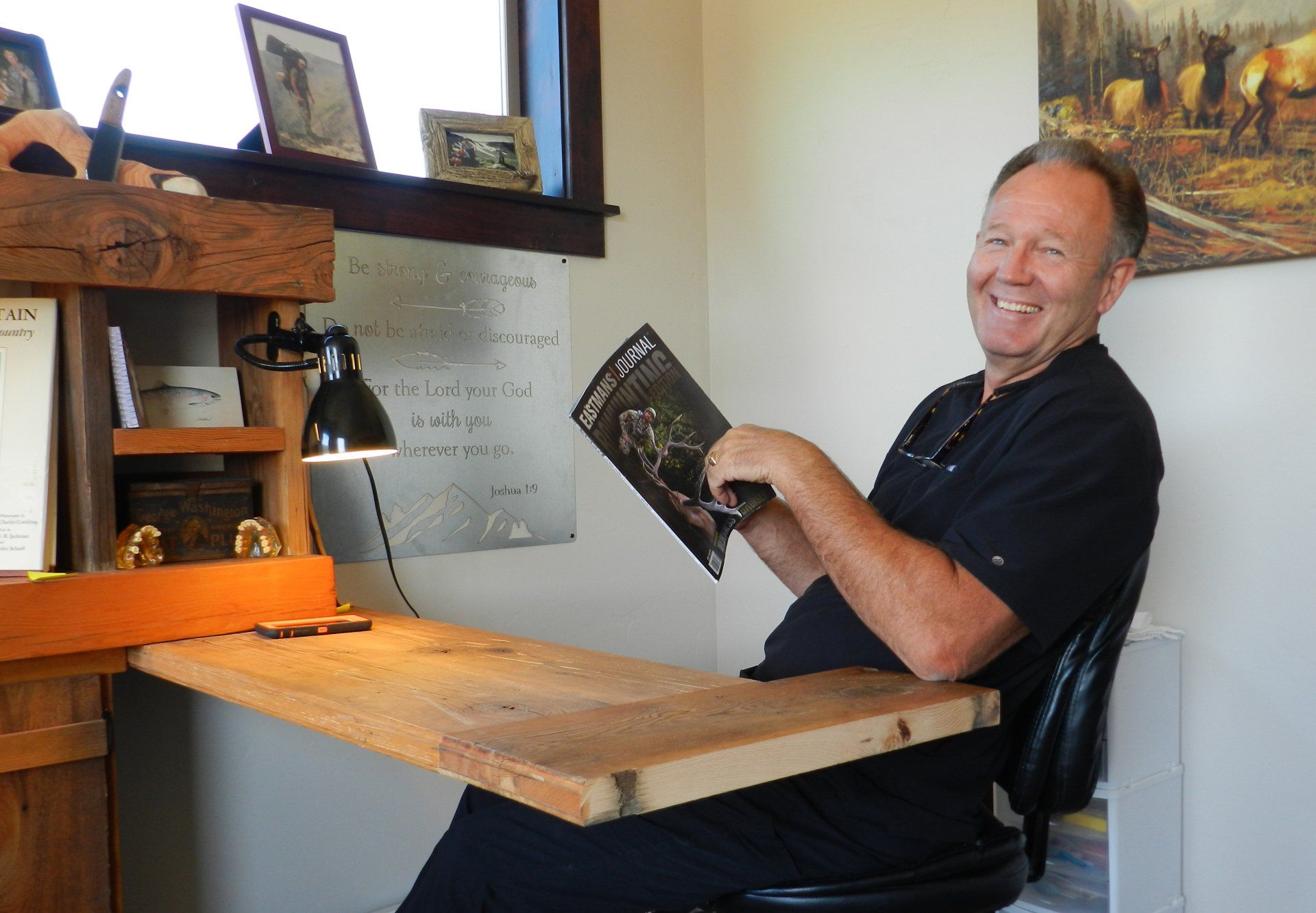 Dr Rick in Dental Office