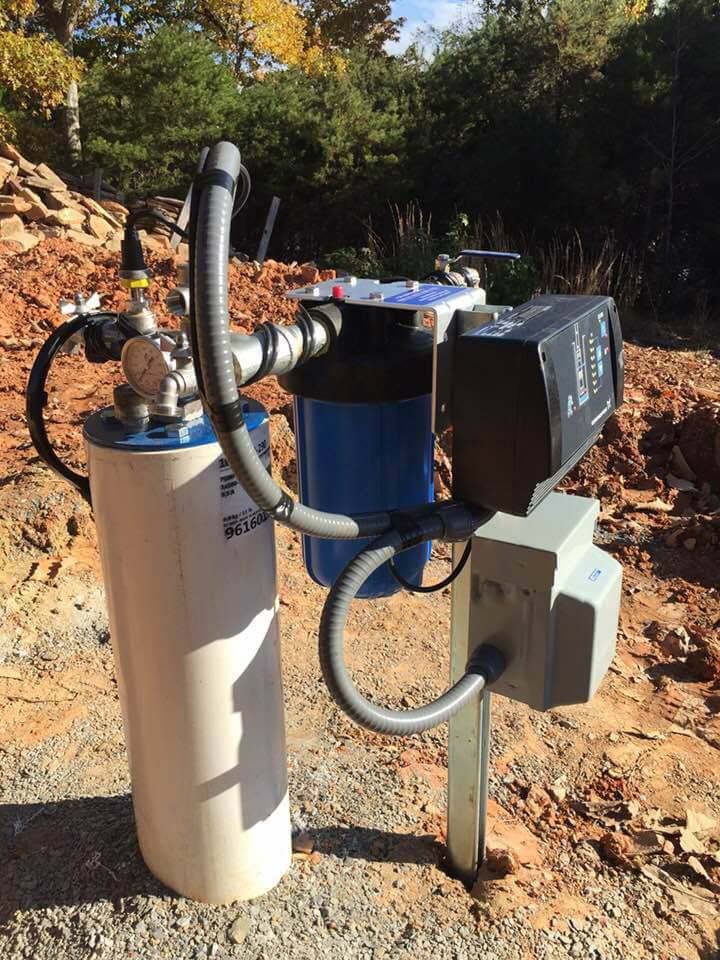 Plumber — Installing Water Pump in Salisbury, NC
