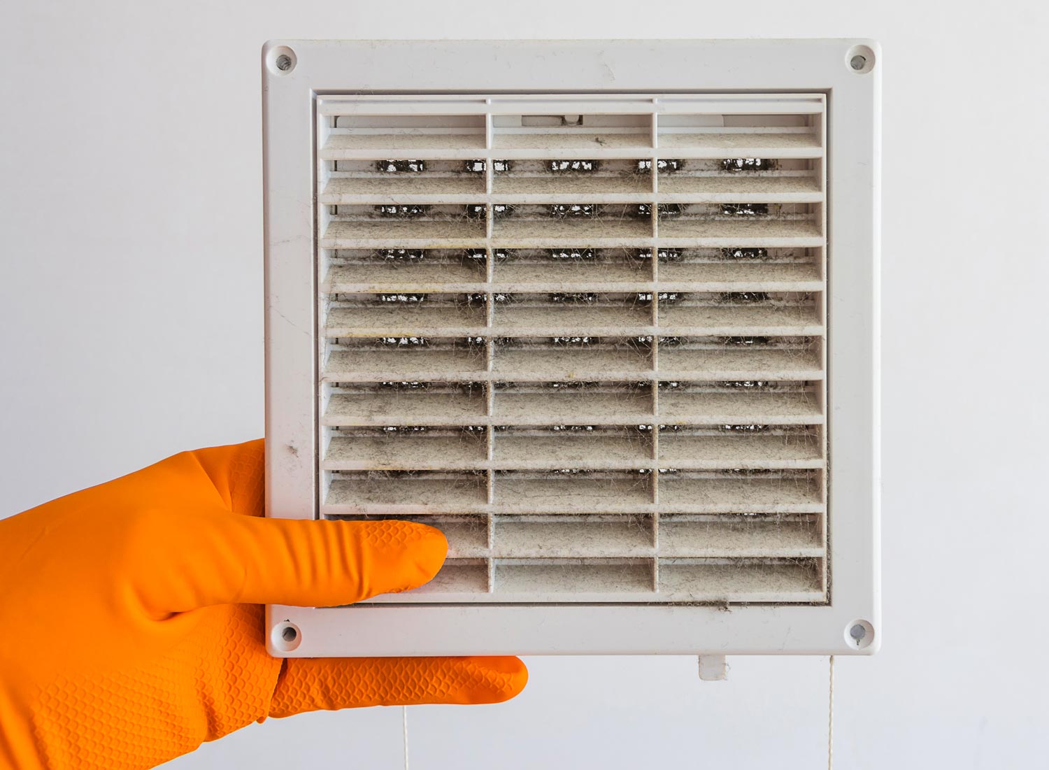 Clogged Air Ventilation Grille — Florida — Air Duct Aseptics