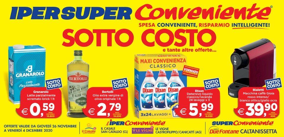 Pubblicità supermercato