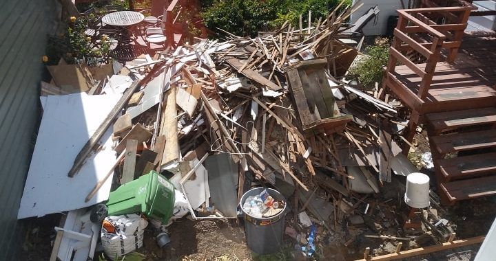 construction debris