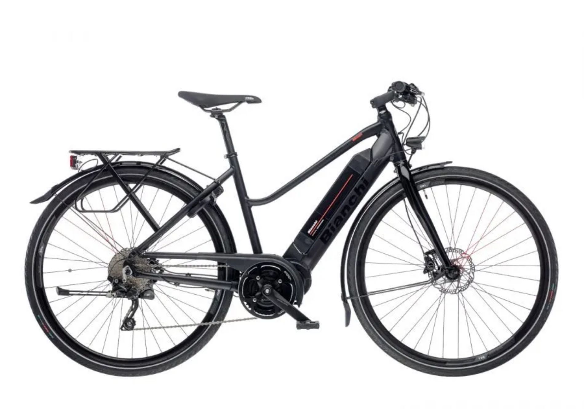 bicicletta elettrica del marchio Bianchi