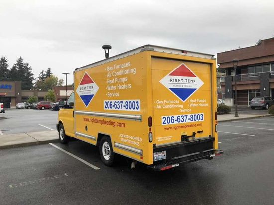 Air Condition Repair — Right Temp Heating and Cooling  in Seattle, WA