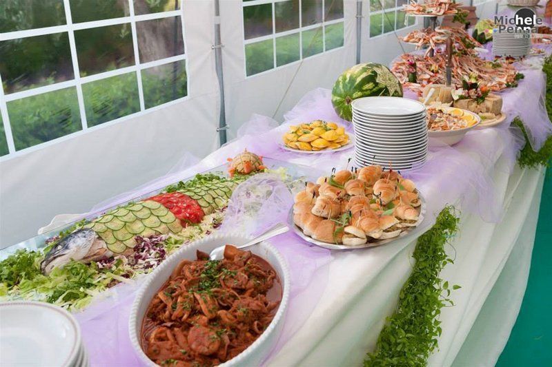buffet di carne e pesce