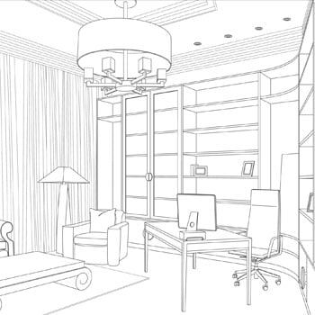 Perspective Drawings at TDS Woodcraft, Staten Island, New York