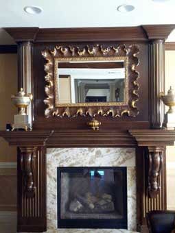 Custom Fireplaces at TDS Woodcraft, Staten Island, New York