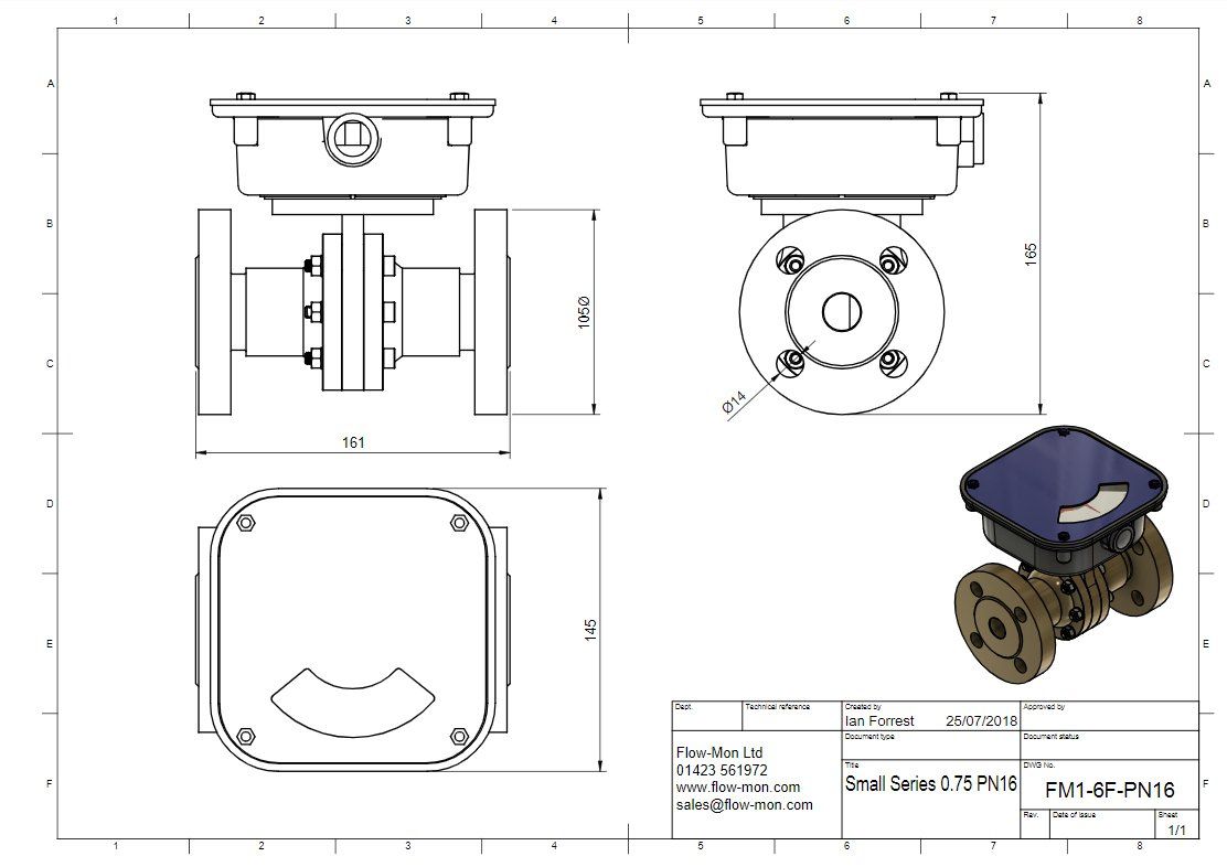 small series 0.75 PN16