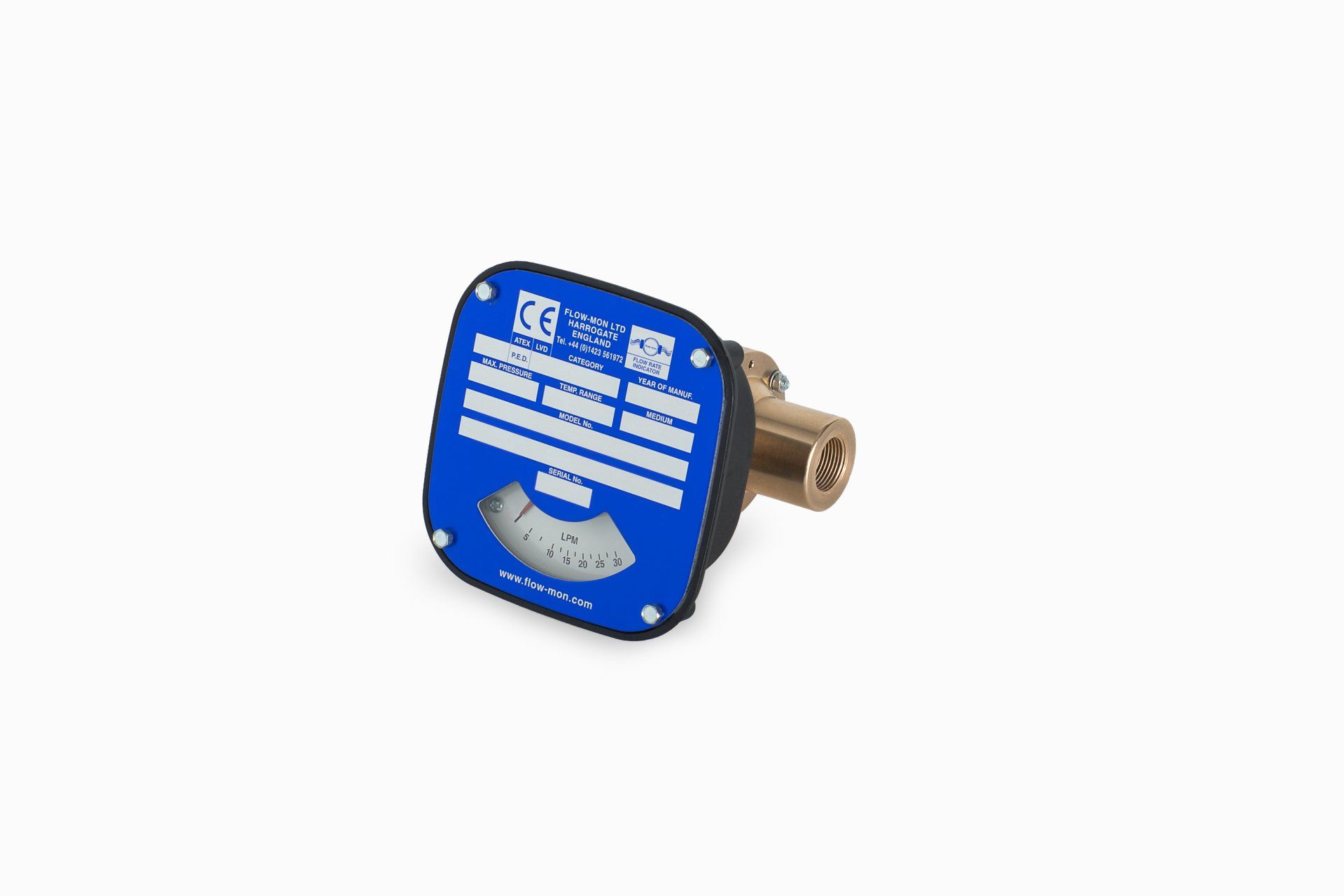 Small Series Flow Rate Indicator
