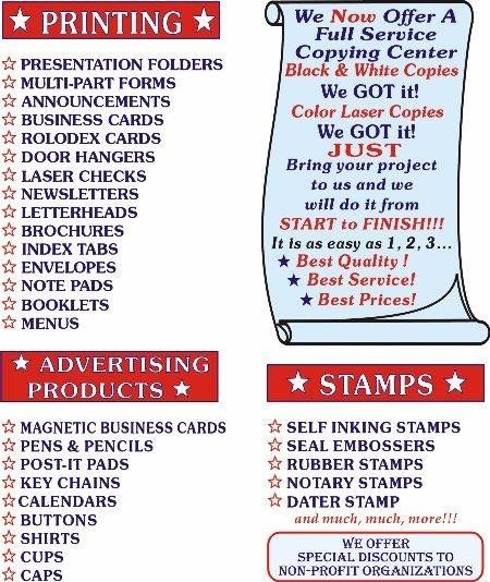printing services printing services