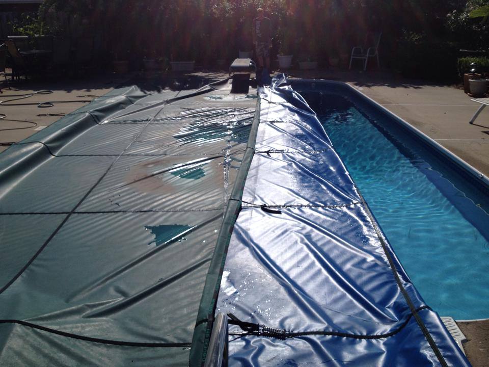 Pool Cover Removal