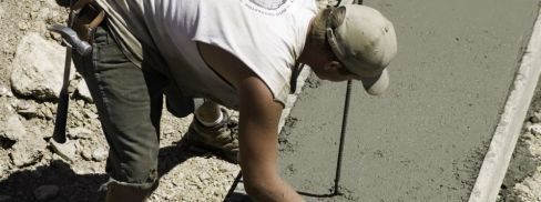 One of our concrete contractors in Penrith