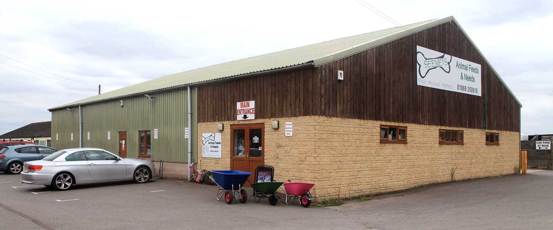abingdon store with car parked