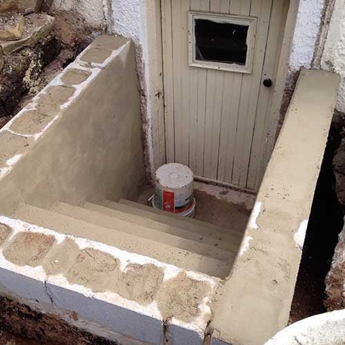 Bilco Entry — Concrete Blocks in Bridgewater, NJ